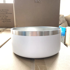 Steel Dog Bowl